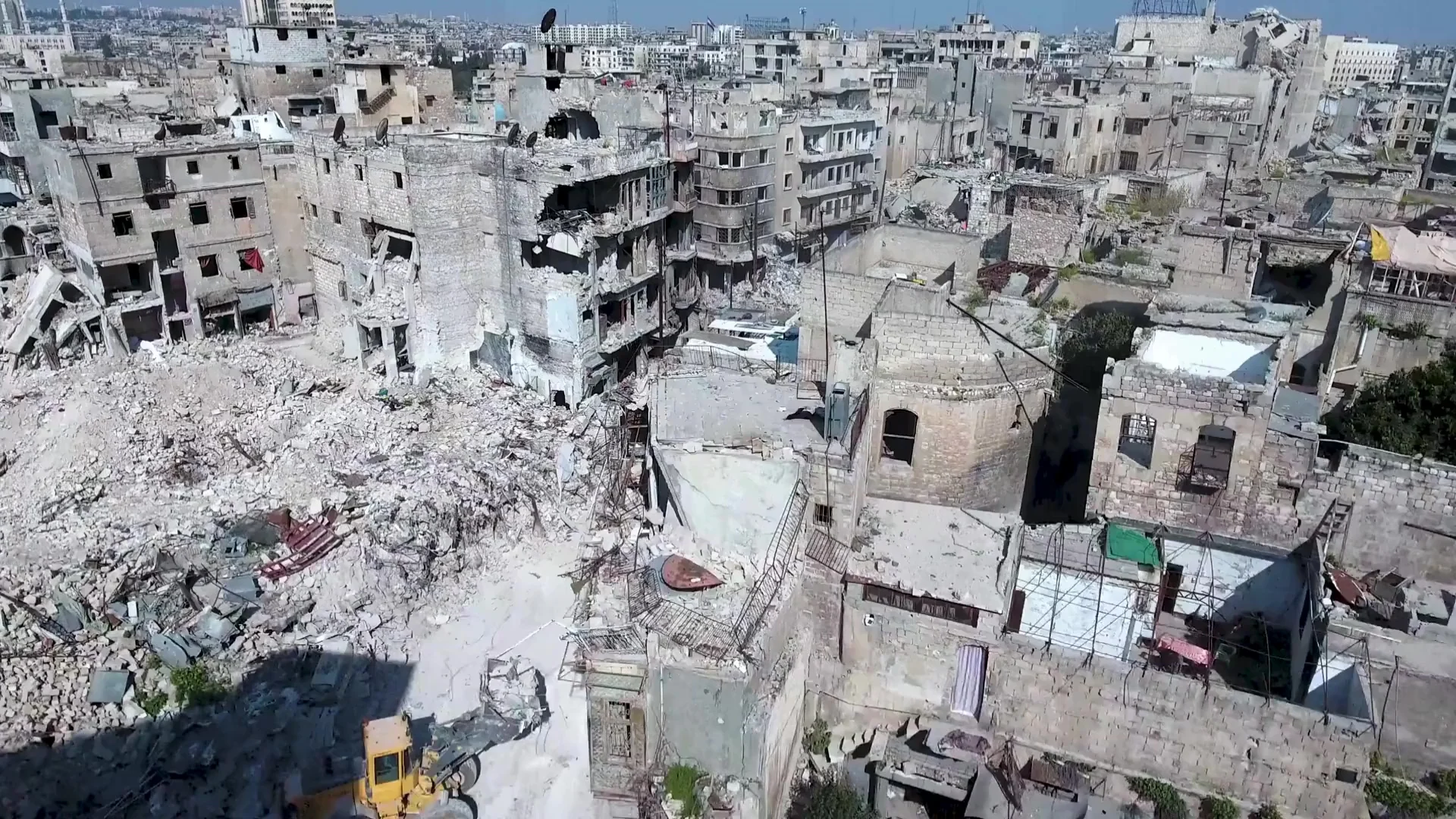 Picture of war torn area