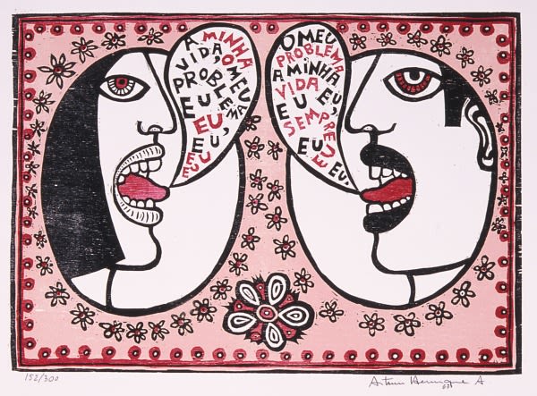 um + um = dois? O meu e o seu: impressões de nosso tempo by Antonio Henrique Amaral.