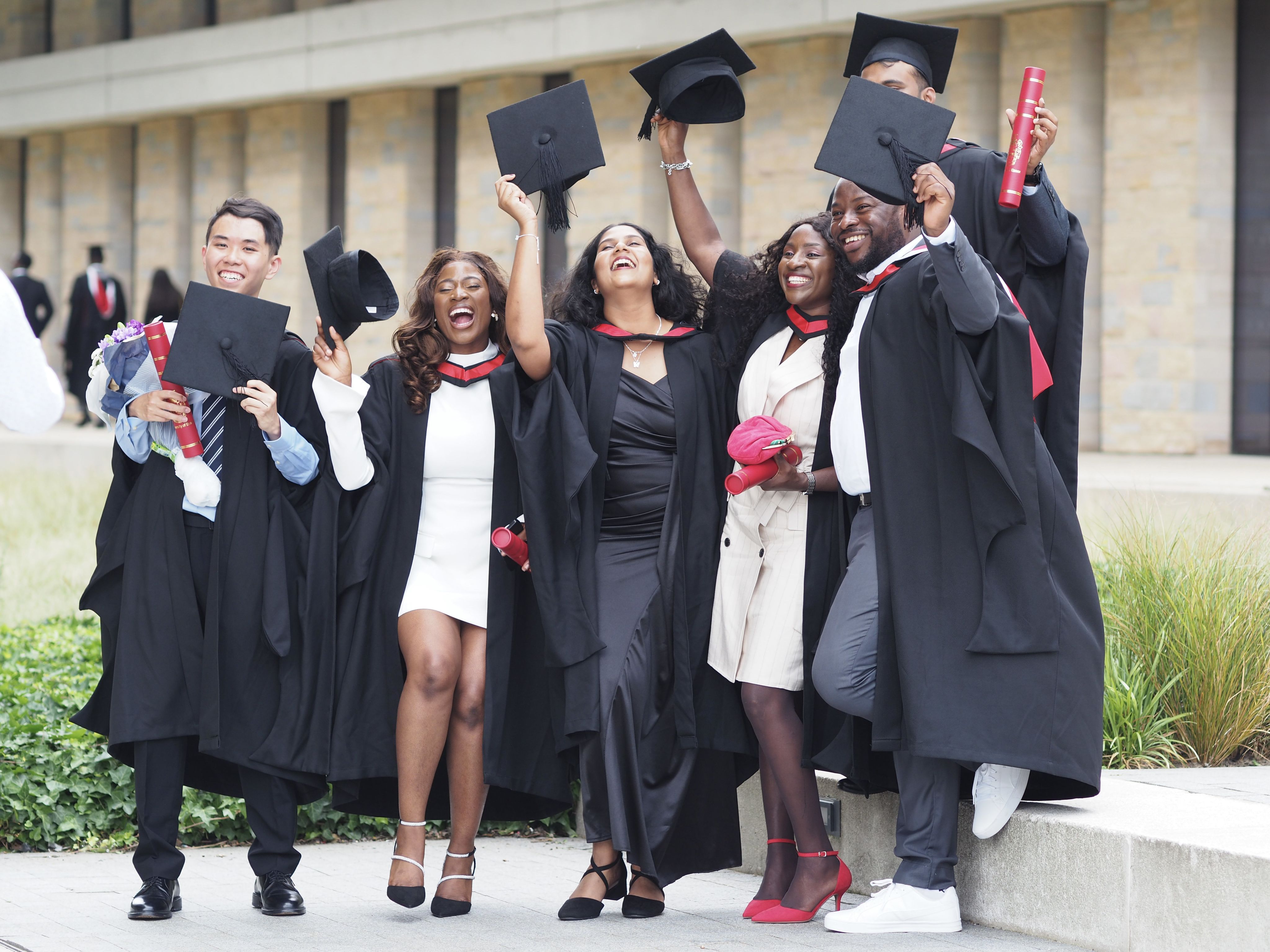 Graduates at University of Essex Graduation 2025