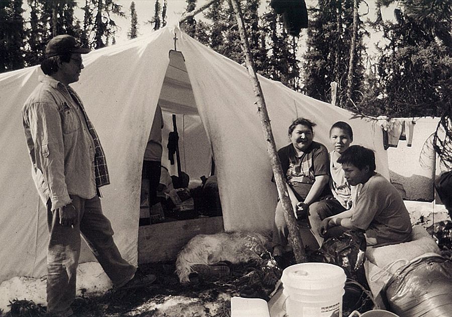 Innu hunting camps 2000