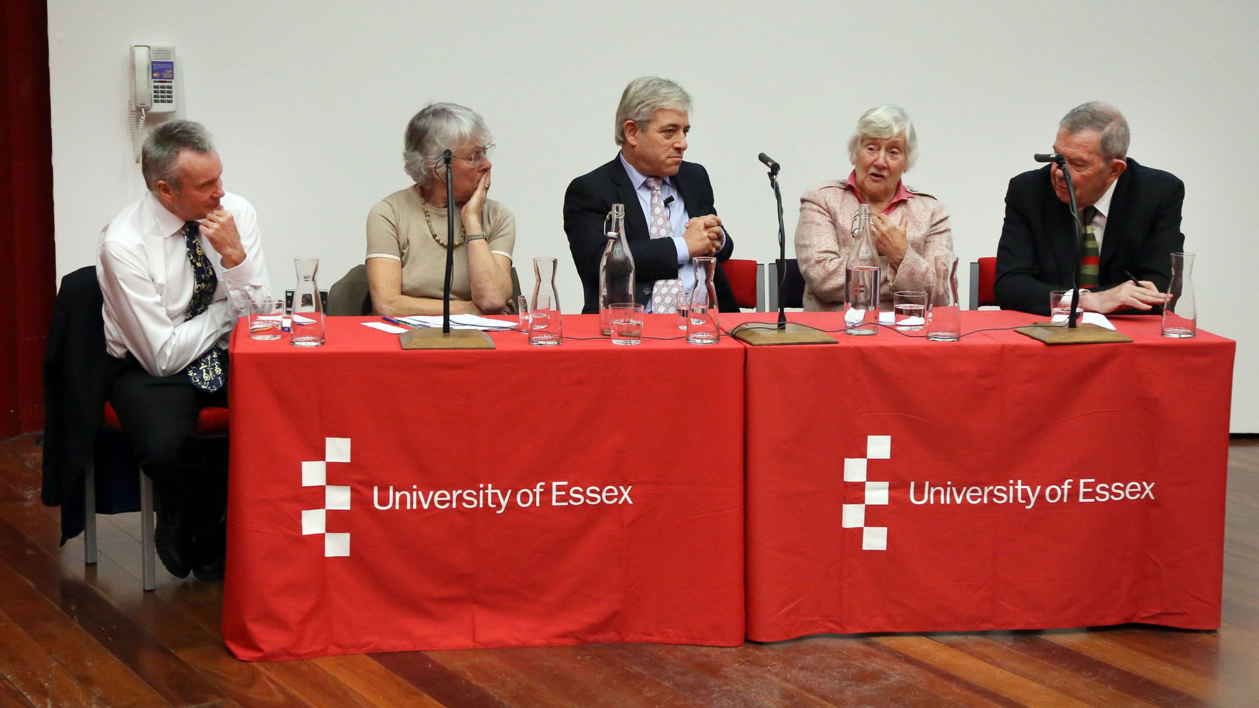 Panel at the first Regius Professor lecture