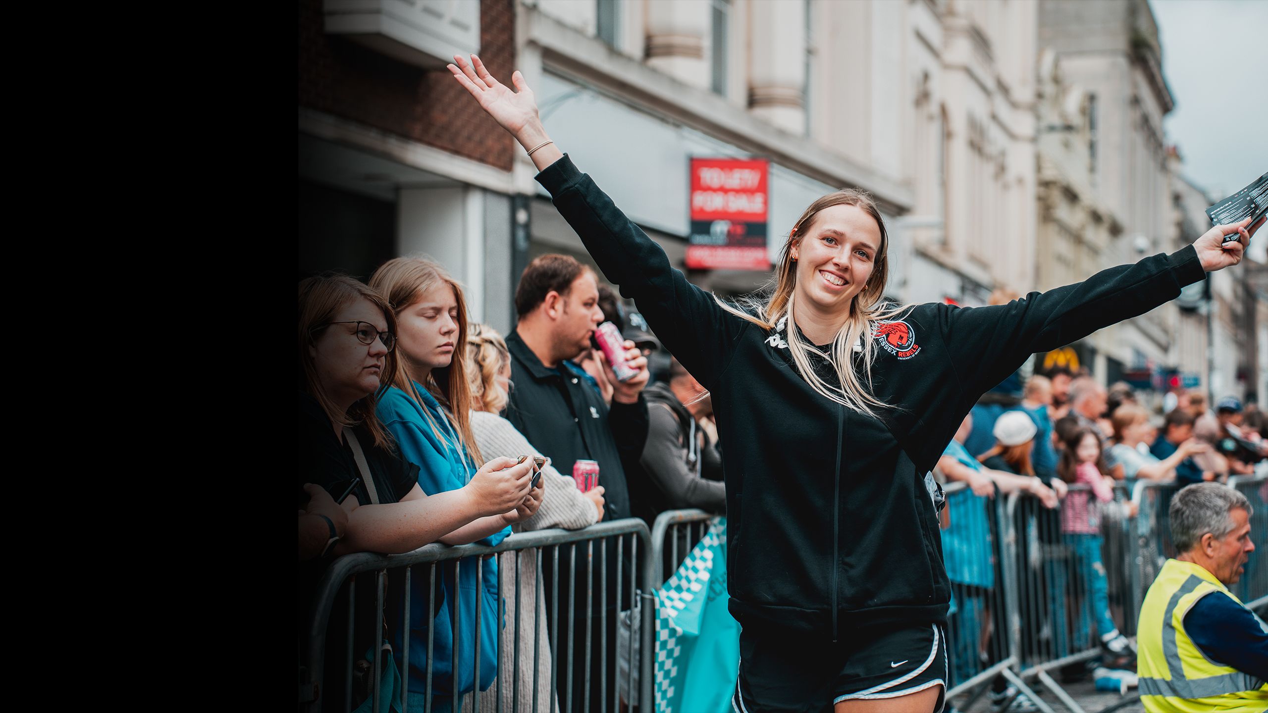 Essex Rebels at the Colchester High Street Soapbox rally event