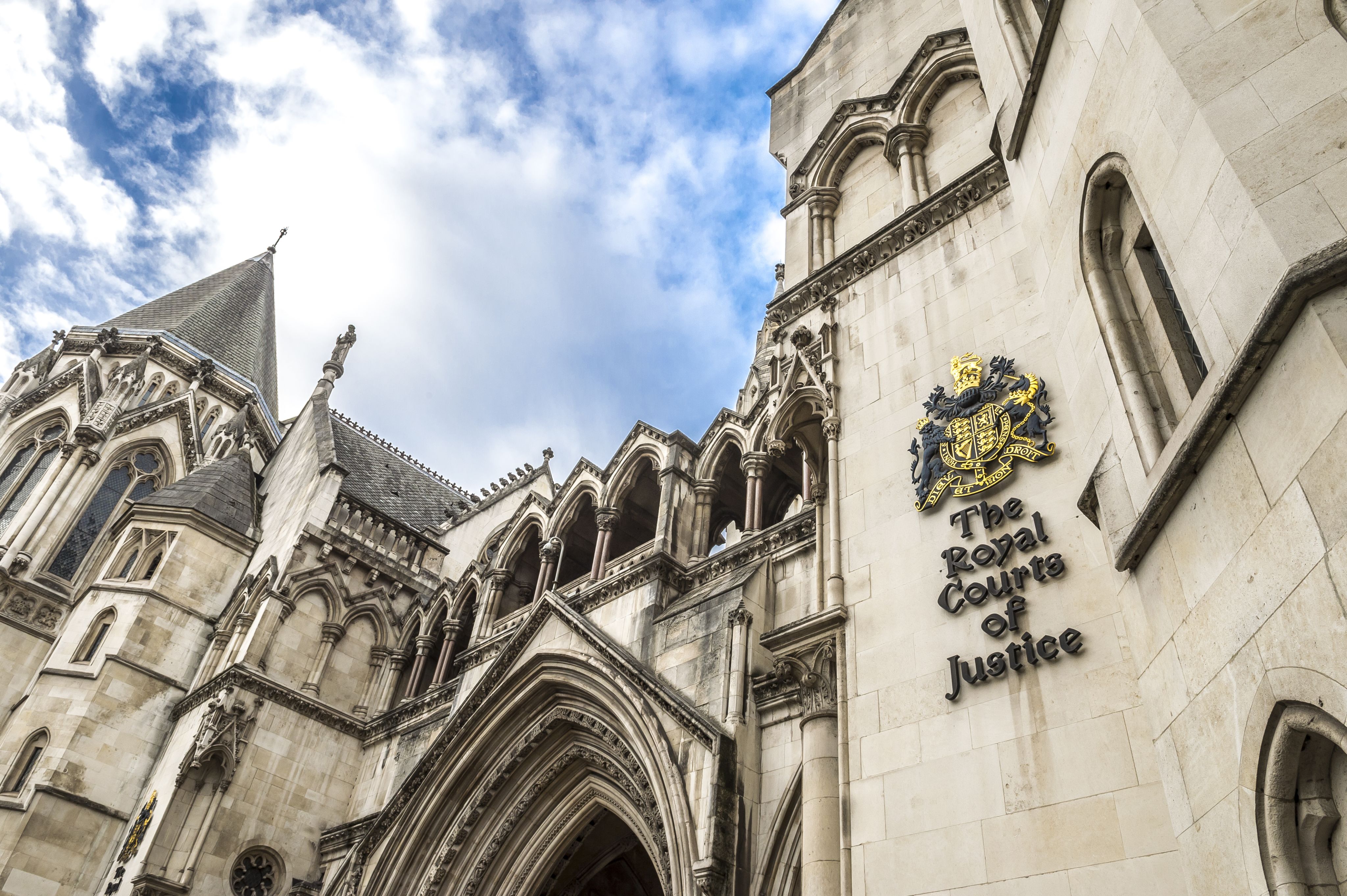 Exterior of the Royal Courts of Justice
