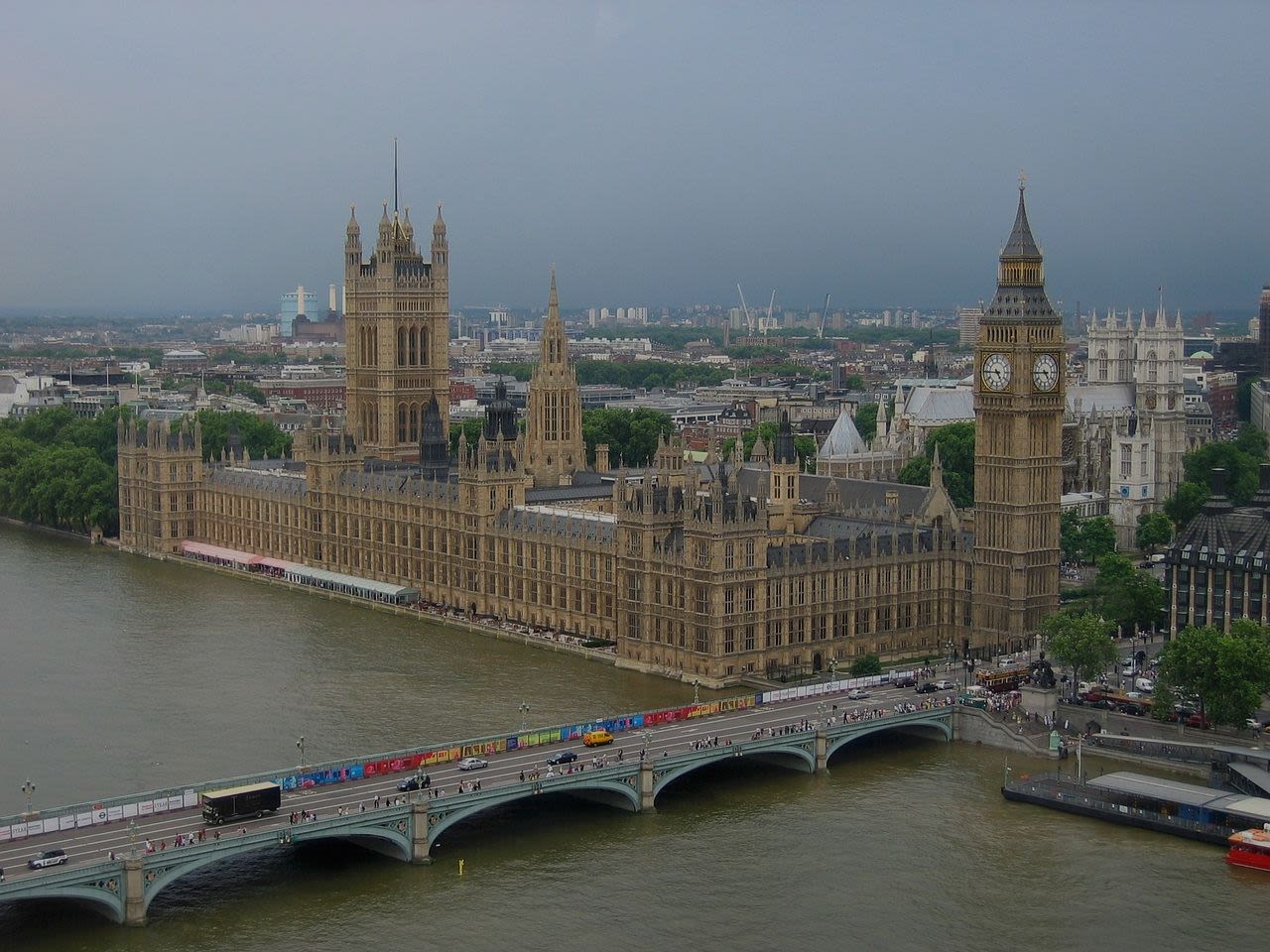 Palace of Westminster and the Houses of Parliament