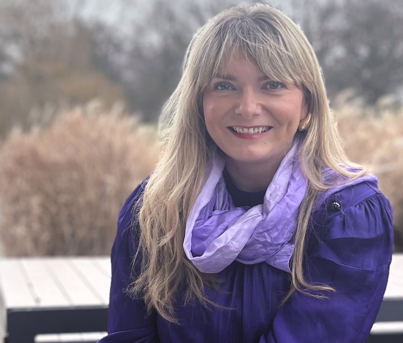 Louise Blair smiling