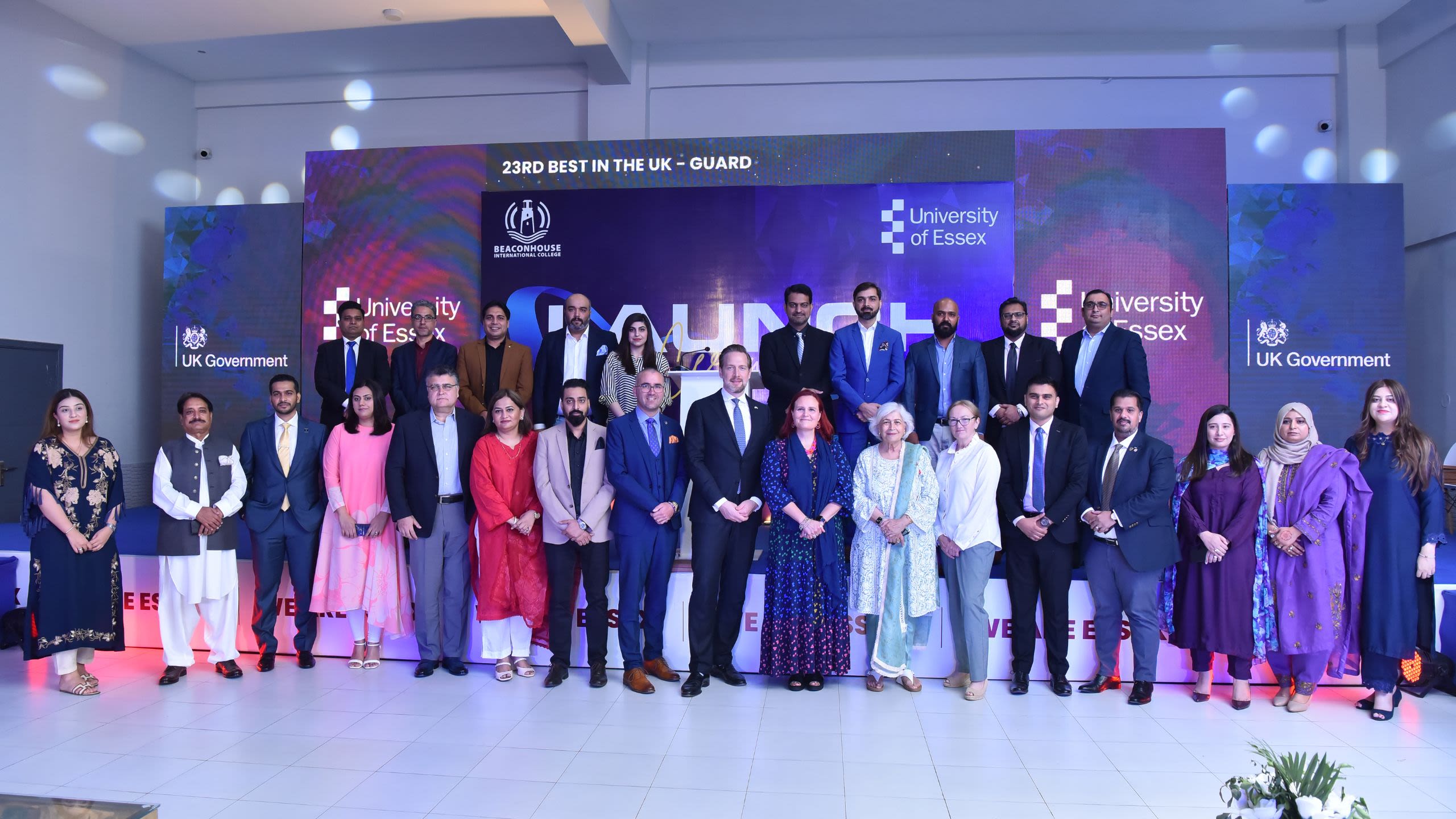 Line-up of meeting at BIC