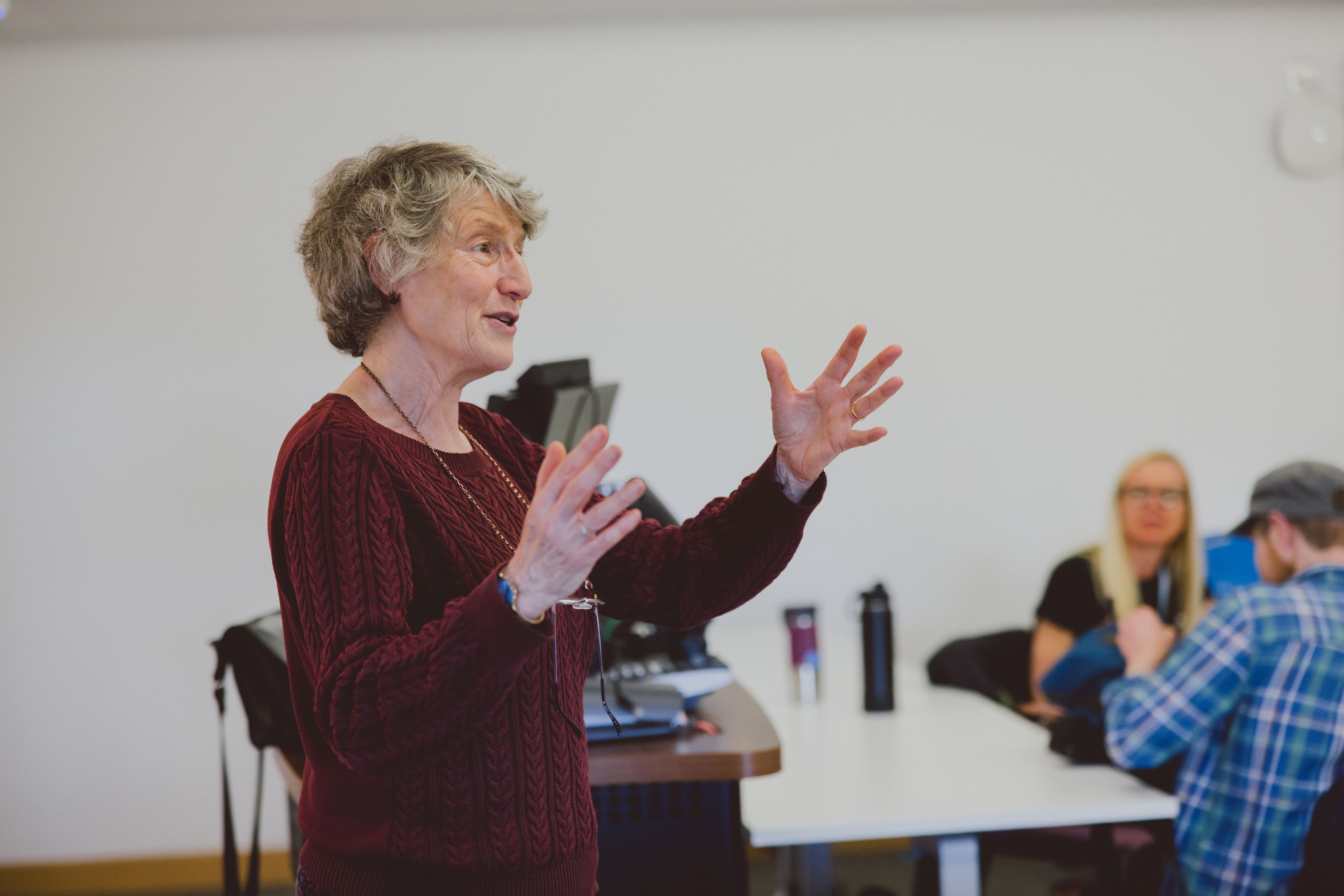 Sue Kegerreis teaching