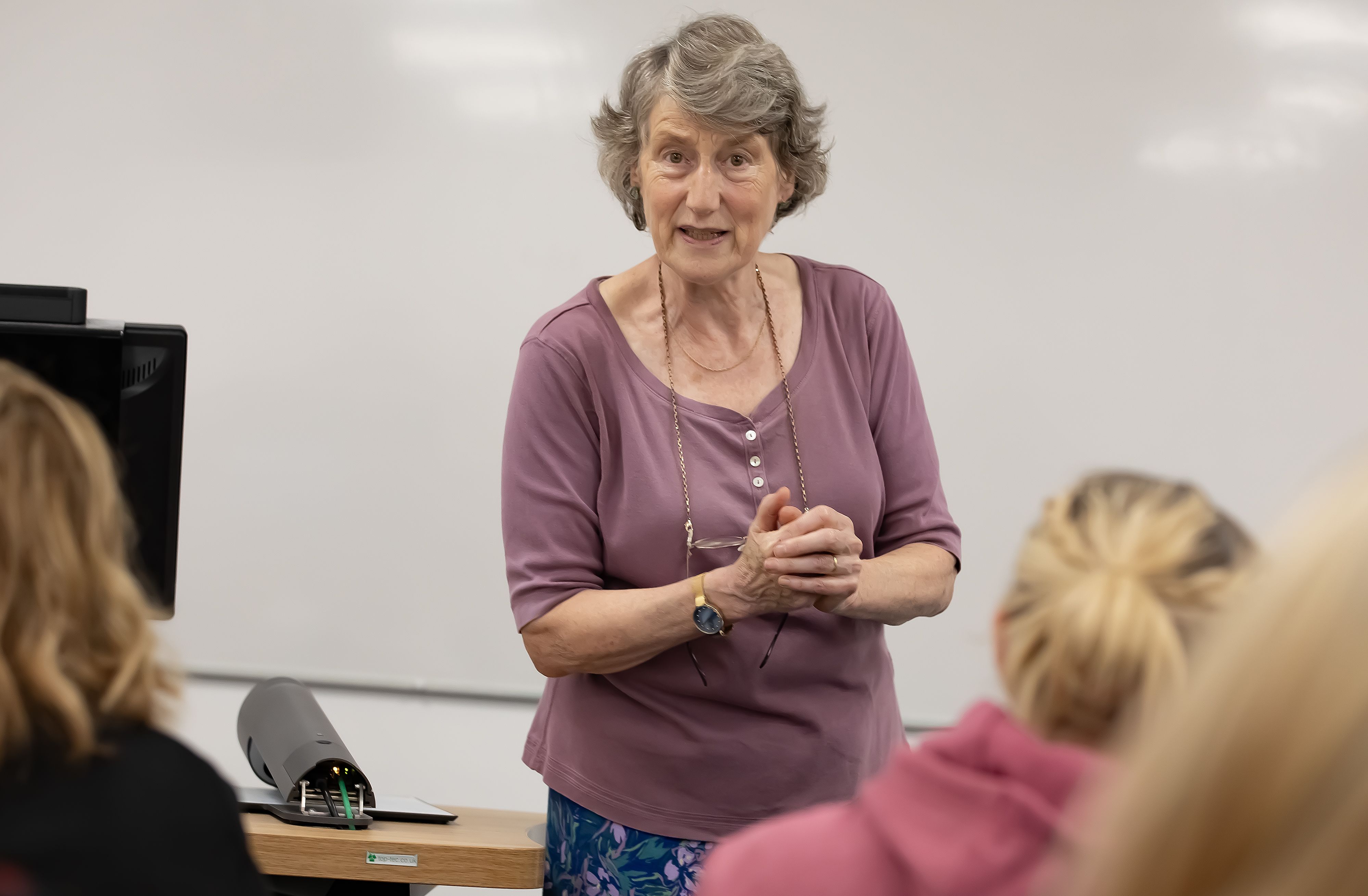 Sue Kegerreis leading a lecture