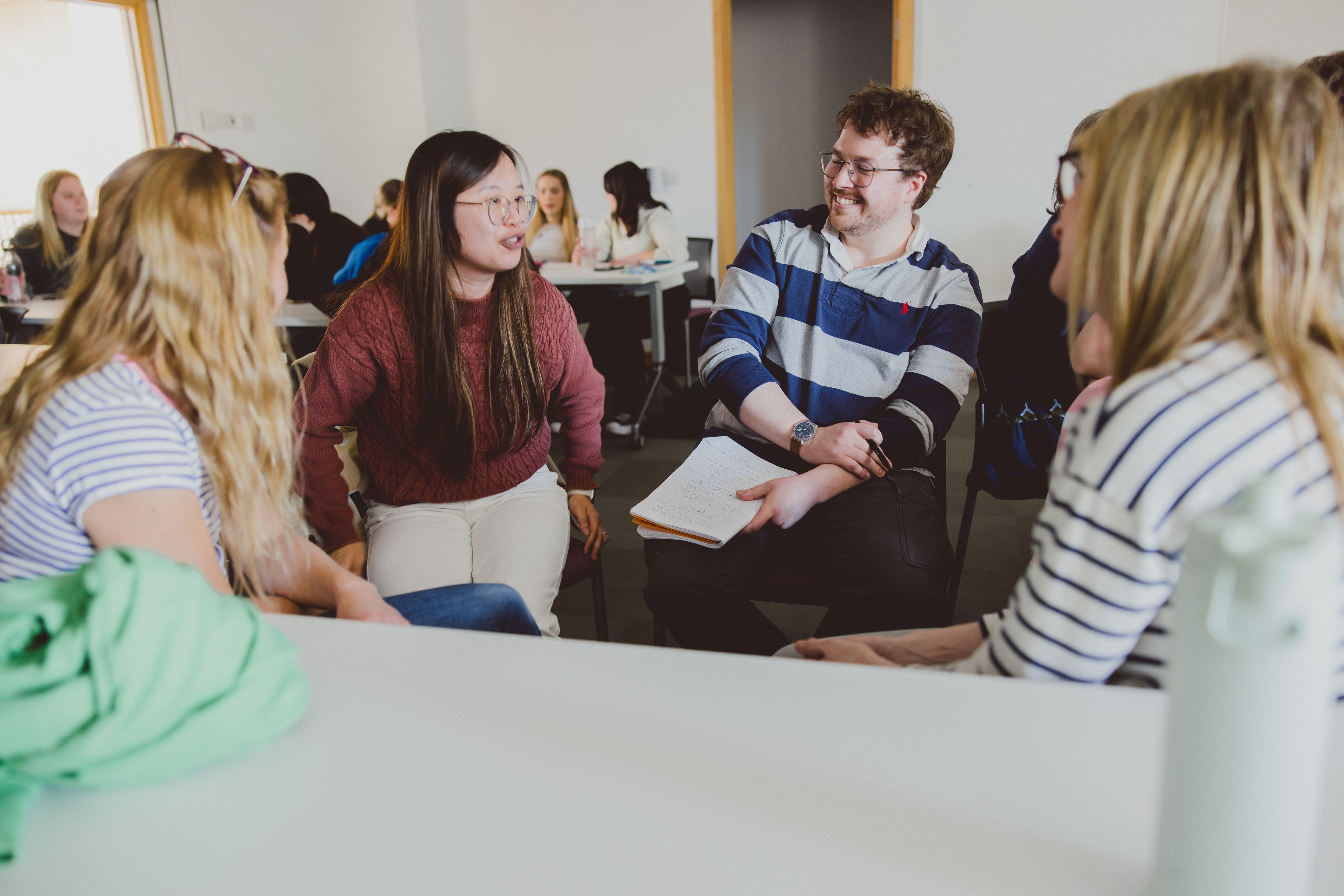 Students in classroom