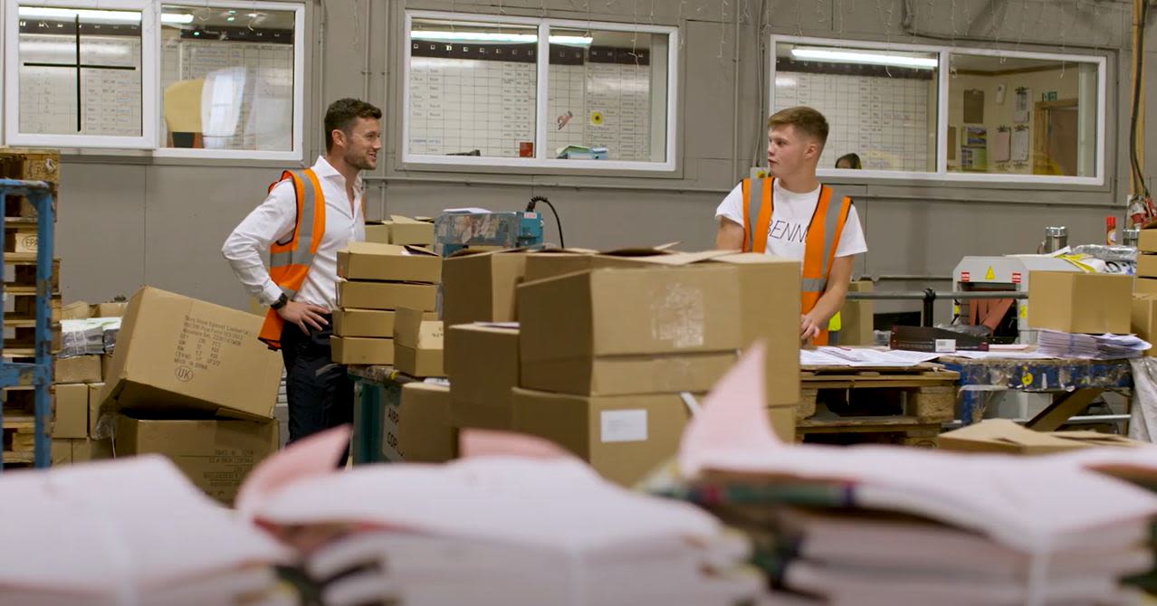 Joshua Arrowsmith at The Finishing Line