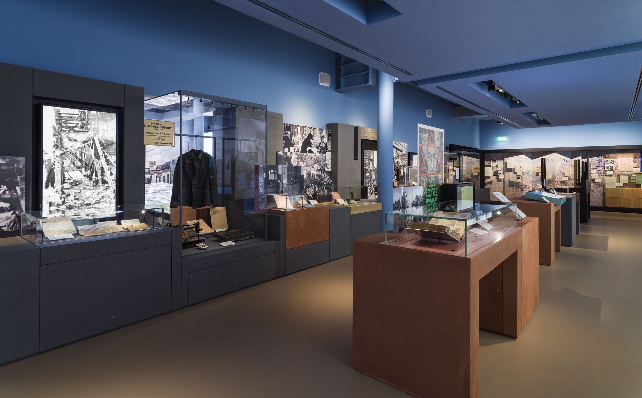 Inside the Second World War and Holocaust Galleries at the Imperial War Museum, courtesy of the Imperial War Museum