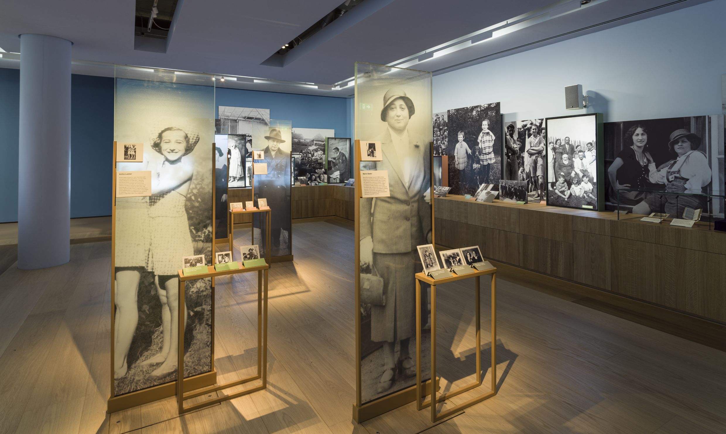Inside the Second World War and Holocaust Galleries at the Imperial War Museum, courtesy of the Imperial War Museum