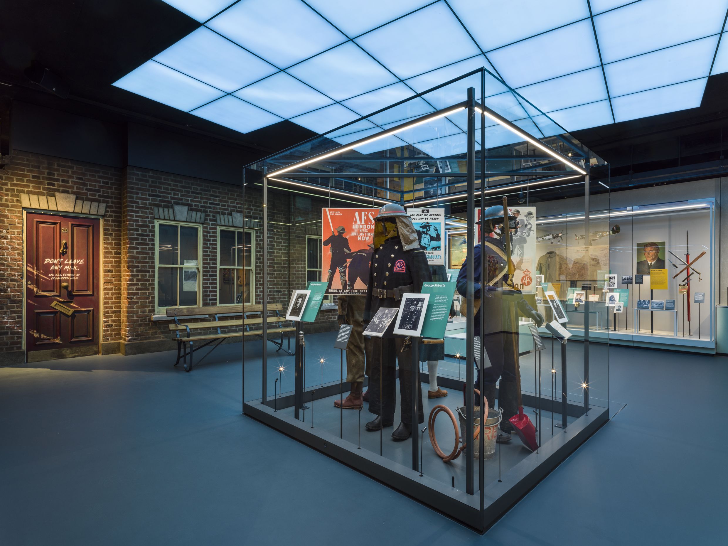 Inside the Second World War and Holocaust Galleries at the Imperial War Museum, courtesy of the Imperial War Museum