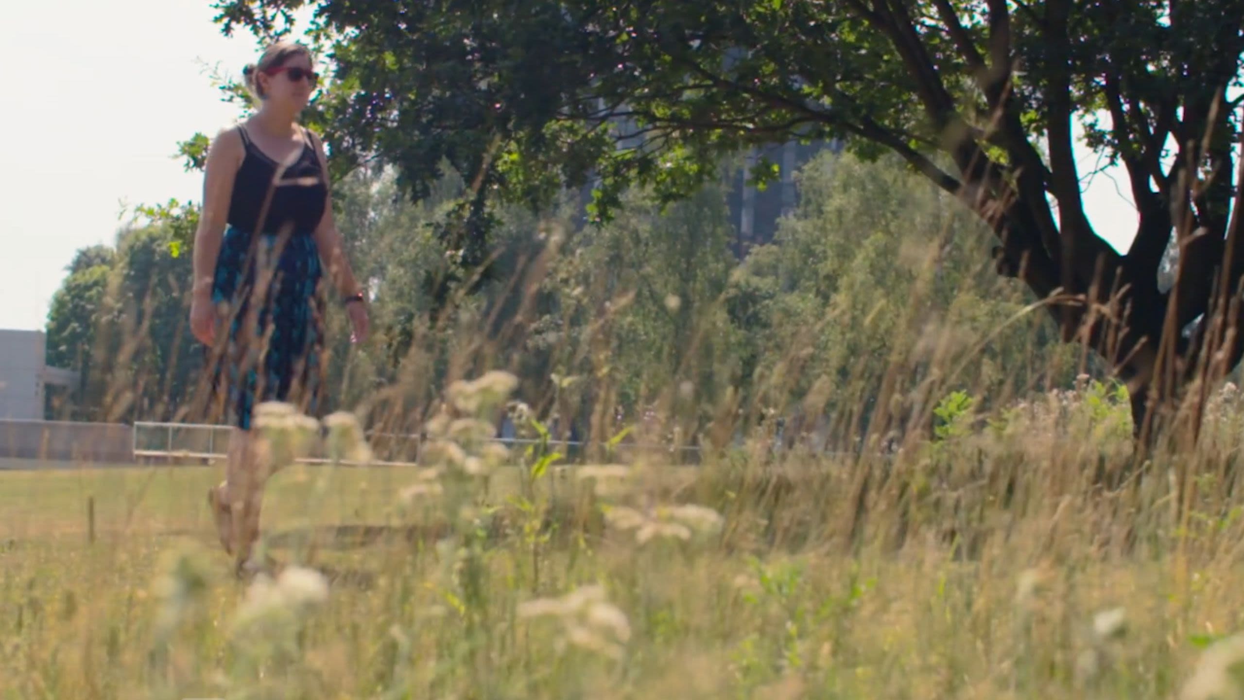 Daisy Malt on the Colchester Cam;pus