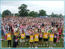 The Race for Life on the Colchester Campus