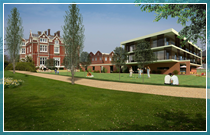 Artist's impression of the new garden wing