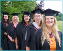 Students graduating in Therapeutic Communication and Therapeutic Organizations