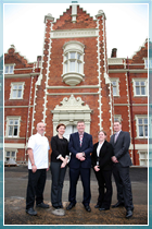 The management team at Wivenhoe House