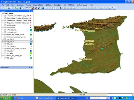 Trinidad map