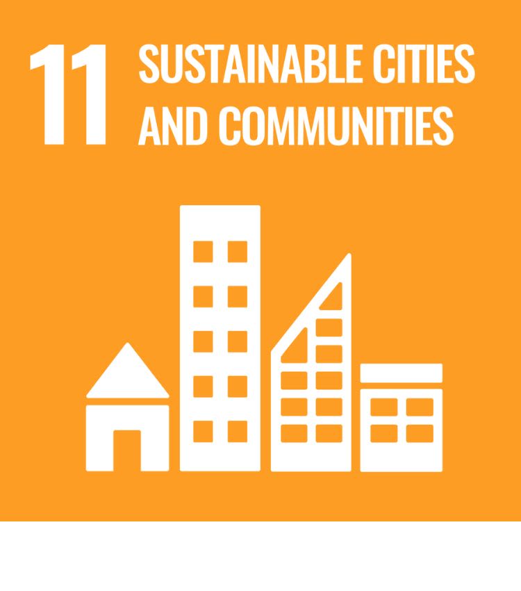 Icon for SDG 11 - Sustainable cities and communities