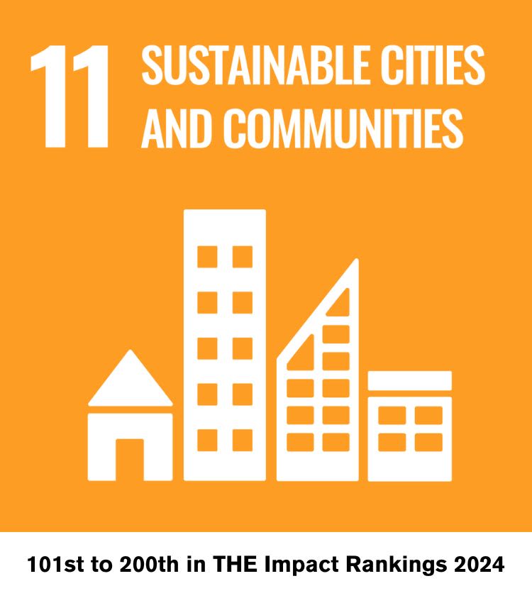 Icon for SDG 11 - Sustainable cities and communities
