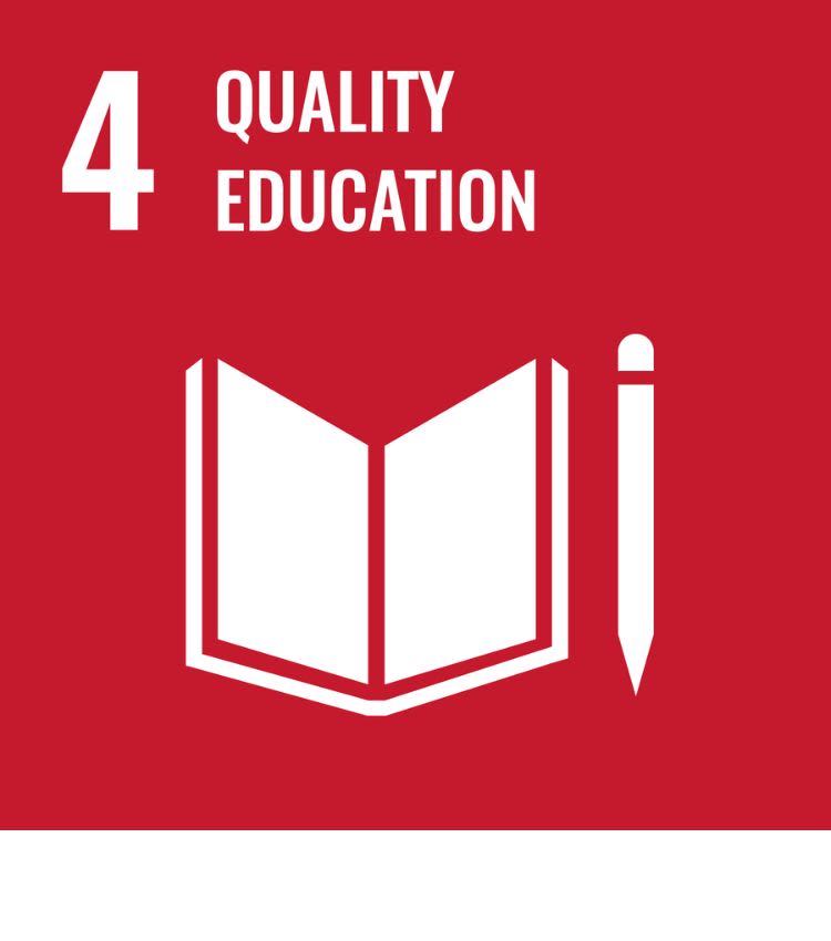 SDG 4 icon - Quality Education