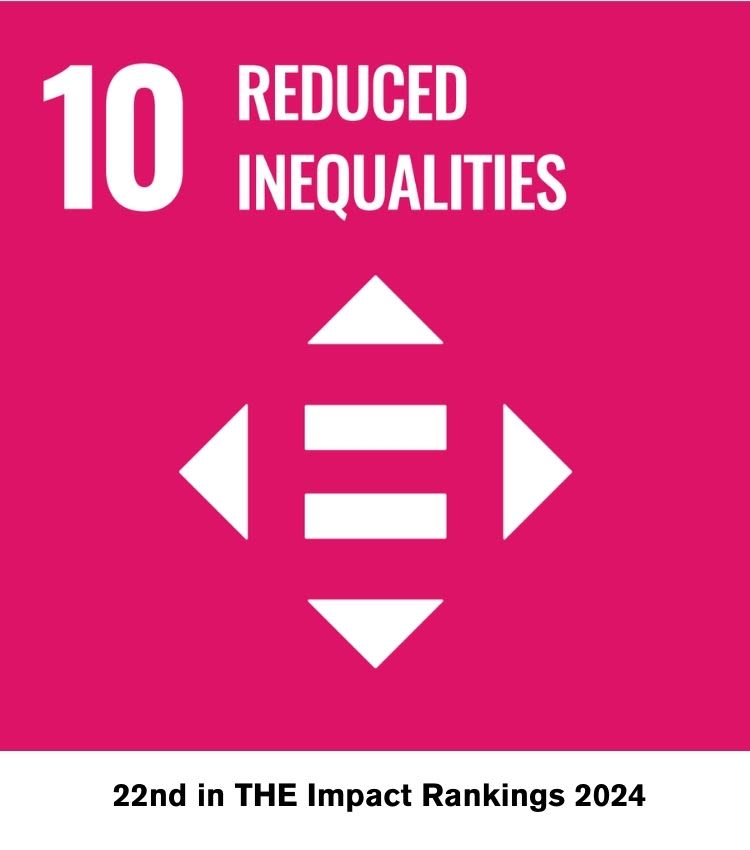 SDG 10 icon - reduced inequalities