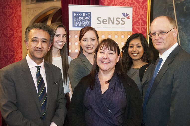 Photo of the SeNSS team at the launch