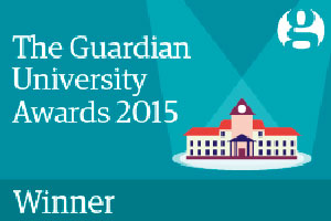 The Guardian University Awards Winner's logo