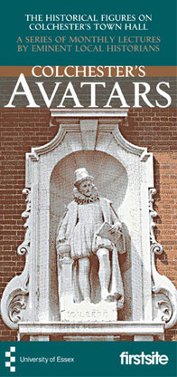 Front cover of Colchester's Avatars brochure