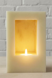 The candle designed by Sir Anish Kapoor