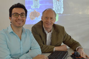 Professor Chris Reynolds and Dr Juan Carlos Mobarec