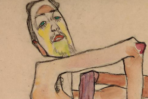 Egon Schiele (1890-1918), Erwin Dominik Osen, Nude with Crossed Arms, 1910, The Leopold Museum, Vienna